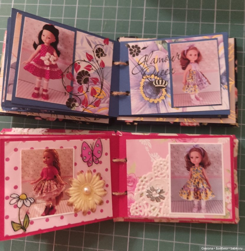 Фотоальбомы для кукол — Аксессуары для кукол своими руками: идеи (фото 6)