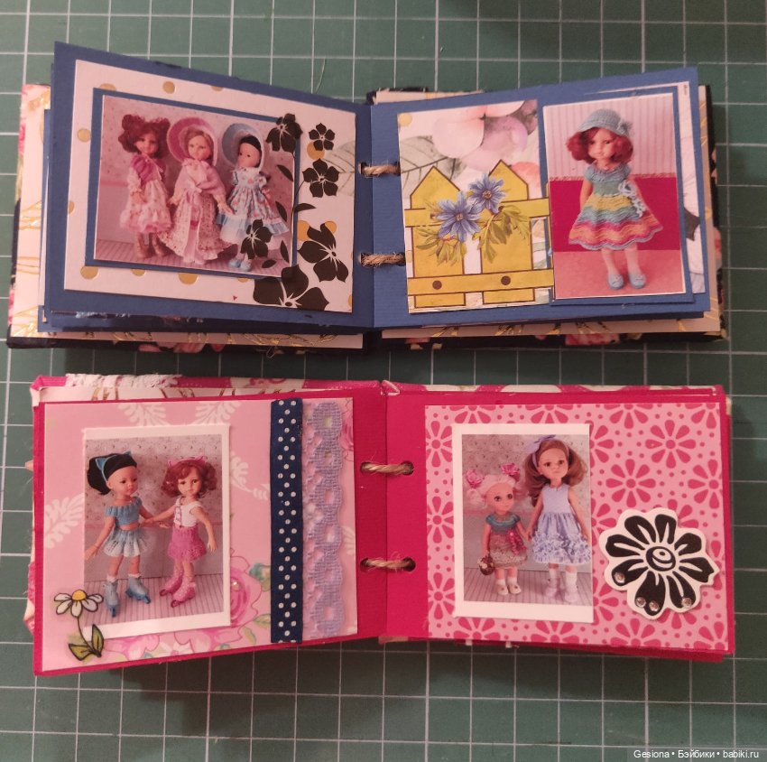 Фотоальбомы для кукол — Аксессуары для кукол своими руками: идеи (фото 7)