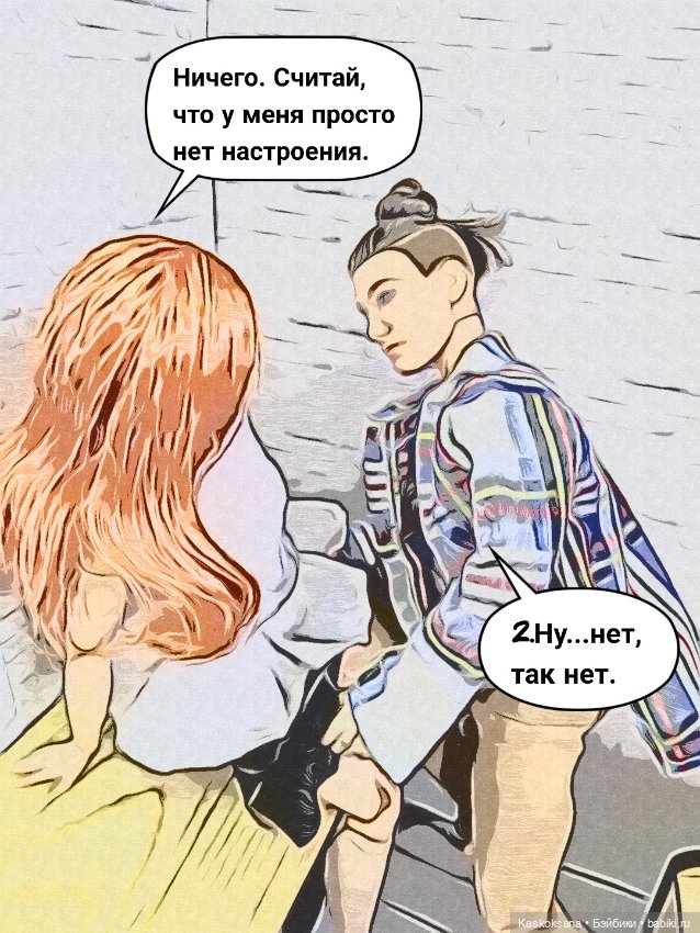 Комикс-блокнот #4 — Кукольные фотоистории и сериалы: комиксы