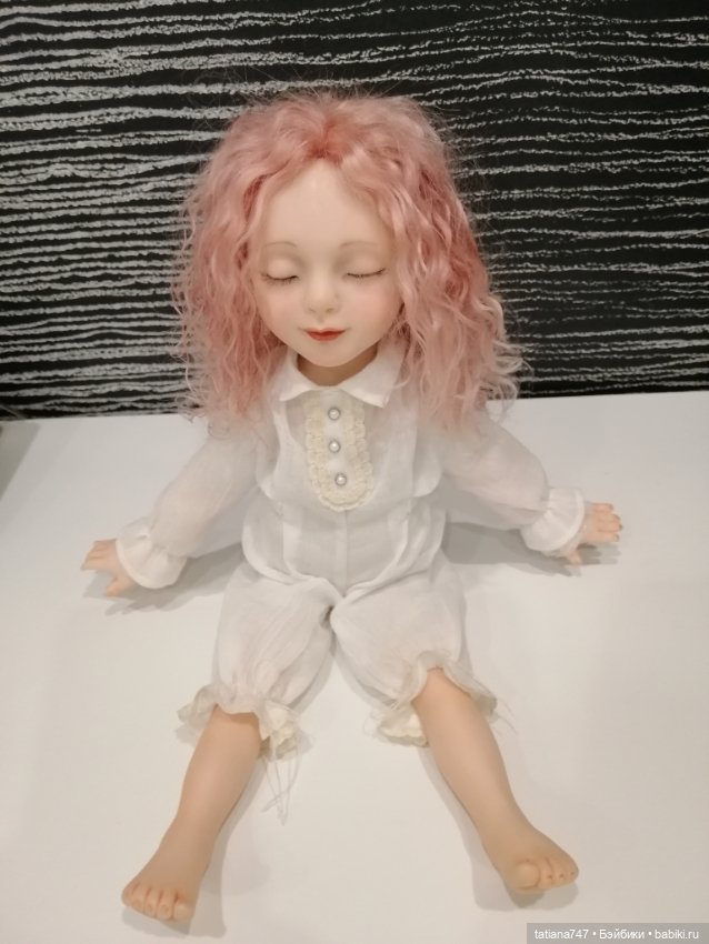 Одеваем Ксию — Лепка авторских кукол: полимерная глина (фото 4)