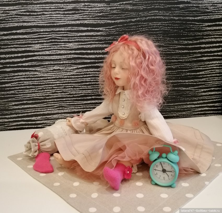 Одеваем Ксию — Лепка авторских кукол: полимерная глина (фото 10)