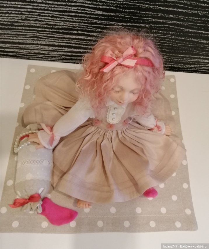 Одеваем Ксию — Лепка авторских кукол: полимерная глина (фото 8)