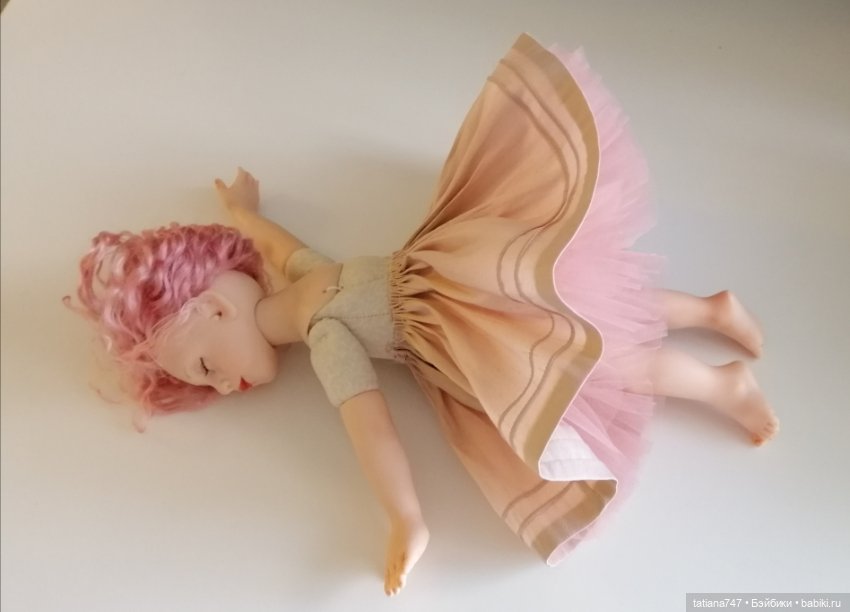 Одеваем Ксию — Лепка авторских кукол: полимерная глина (фото 2)