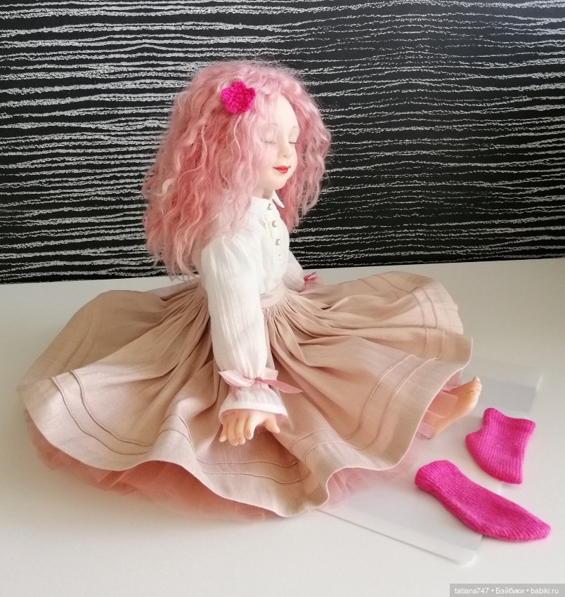 Одеваем Ксию — Лепка авторских кукол: полимерная глина (фото 7)
