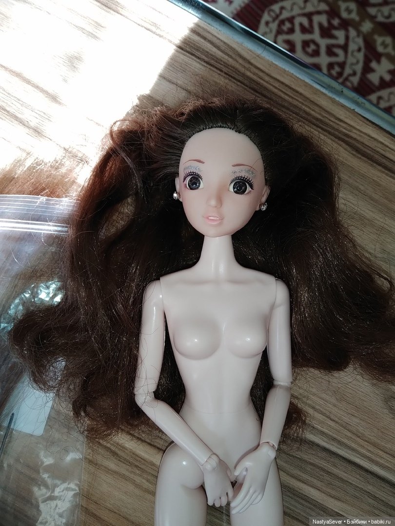 Переделка куколки с барахолки