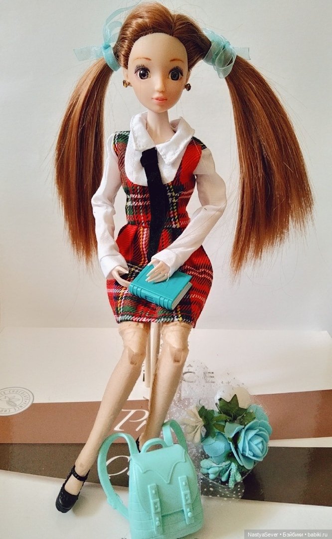 Переделка куколки с барахолки (фото 6)