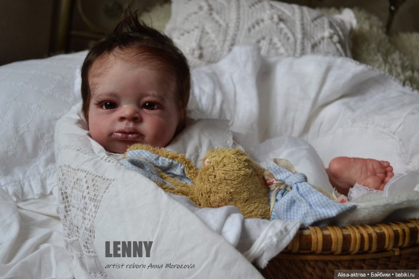 Ленни родился. Кукла реборн Анны Морозовой