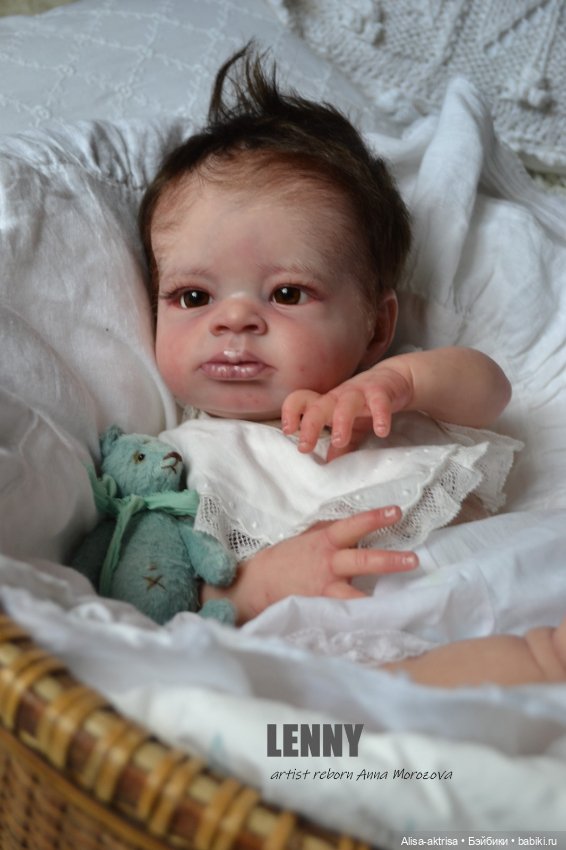 Ленни родился. Кукла реборн Анны Морозовой (фото 9)