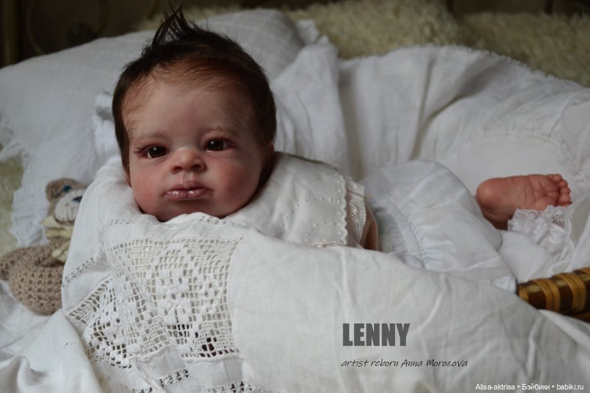 Ленни родился. Кукла реборн Анны Морозовой