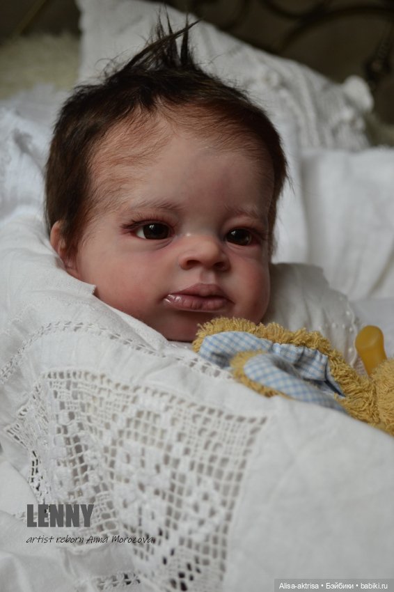 Ленни родился. Кукла реборн Анны Морозовой