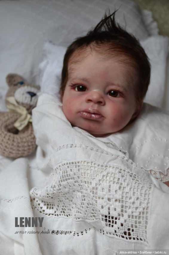 Ленни родился. Кукла реборн Анны Морозовой