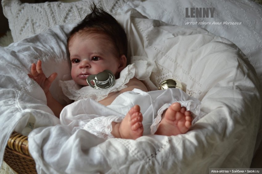 Ленни родился. Кукла реборн Анны Морозовой