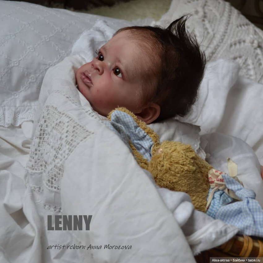 Ленни родился. Кукла реборн Анны Морозовой