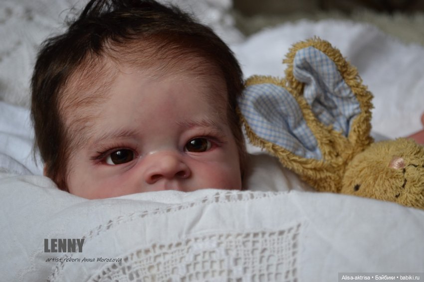 Ленни родился. Кукла реборн Анны Морозовой