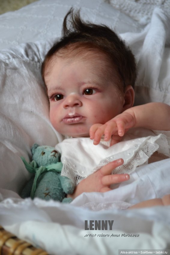 Ленни родился. Кукла реборн Анны Морозовой (фото 8)