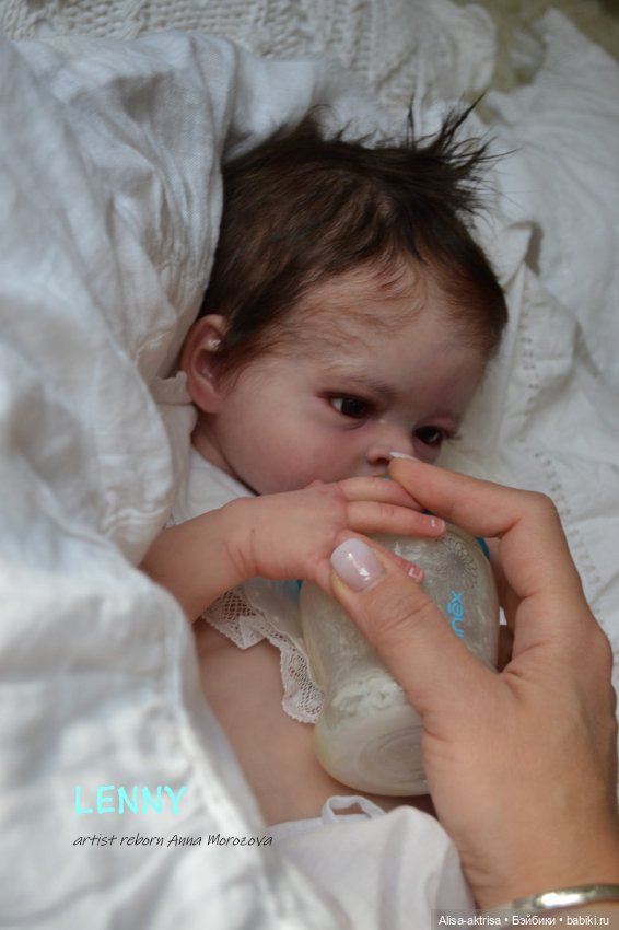 Ленни родился. Кукла реборн Анны Морозовой