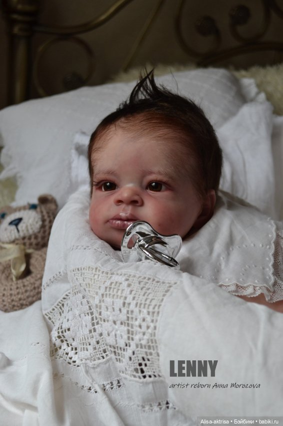 Ленни родился. Кукла реборн Анны Морозовой (фото 4)