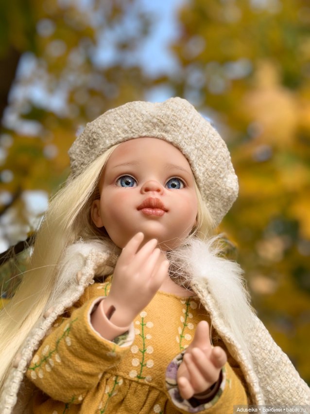 Осенняя феерия — ООАК Paola Reina (Паола Рейна) и испанских кукол: перерисовка (фото 6)