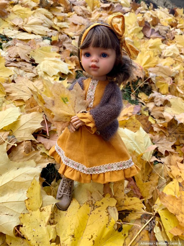 Осенняя феерия — ООАК Paola Reina (Паола Рейна) и испанских кукол: перерисовка