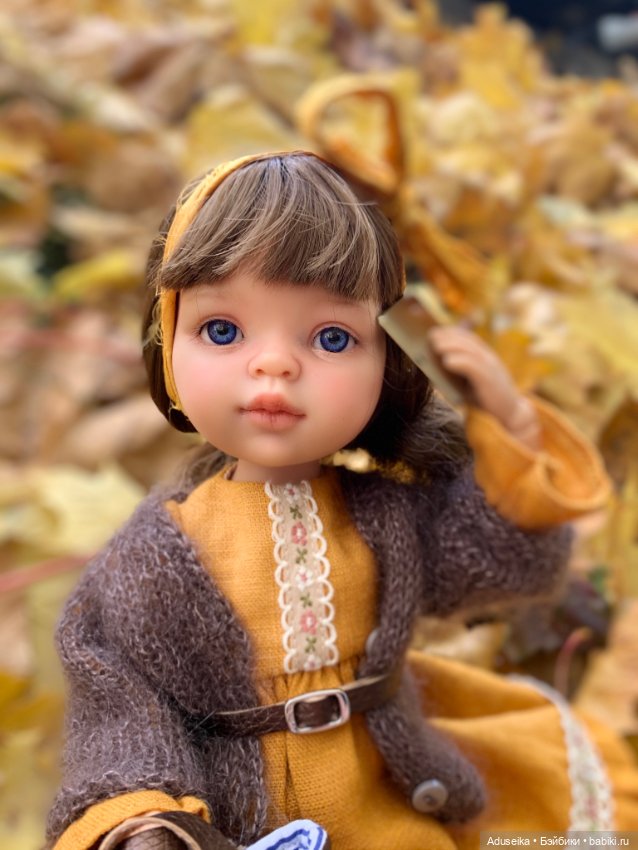 Осенняя феерия — ООАК Paola Reina (Паола Рейна) и испанских кукол: перерисовка