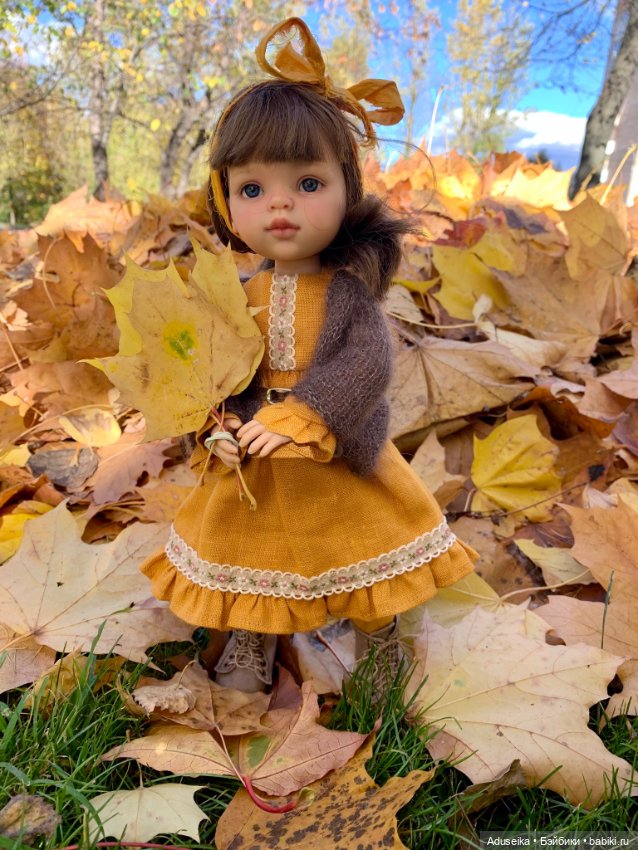 Осенняя феерия — ООАК Paola Reina (Паола Рейна) и испанских кукол: перерисовка