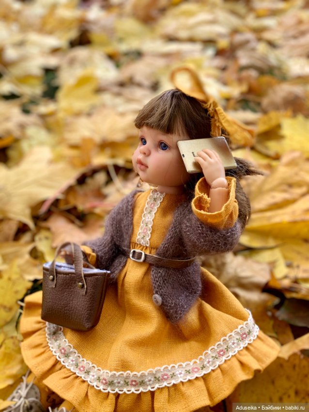 Осенняя феерия — ООАК Paola Reina (Паола Рейна) и испанских кукол: перерисовка