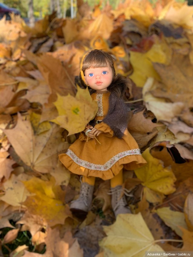 Осенняя феерия — ООАК Paola Reina (Паола Рейна) и испанских кукол: перерисовка