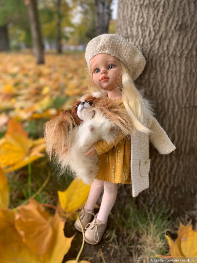 Осенняя феерия — ООАК Paola Reina (Паола Рейна) и испанских кукол: перерисовка