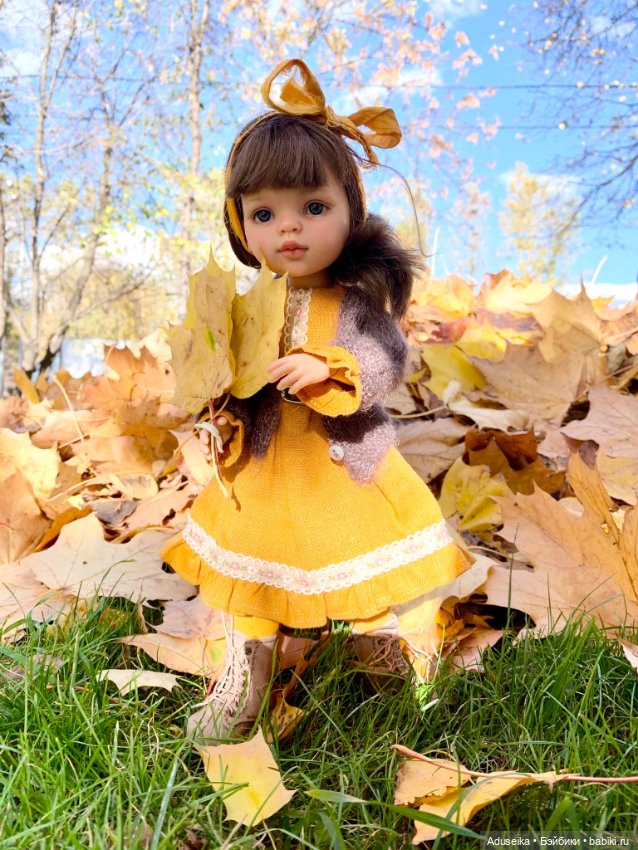 Осенняя феерия — ООАК Paola Reina (Паола Рейна) и испанских кукол: перерисовка