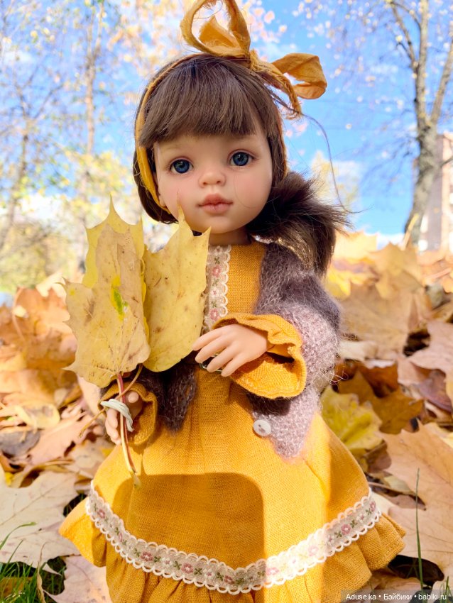 Осенняя феерия — ООАК Paola Reina (Паола Рейна) и испанских кукол: перерисовка