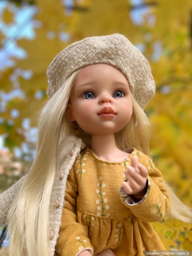 Осенняя феерия — ООАК Paola Reina (Паола Рейна) и испанских кукол: перерисовка (фото 4)