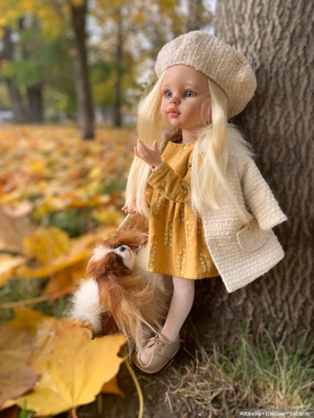 Осенняя феерия — ООАК Paola Reina (Паола Рейна) и испанских кукол: перерисовка (фото 2)