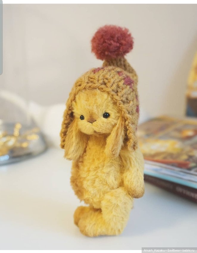 Солнечный зайка — Авторские мишки Тедди и друзья: фото (фото 8)