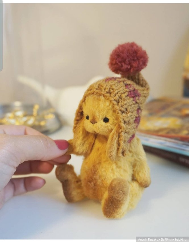 Солнечный зайка — Авторские мишки Тедди и друзья: фото (фото 3)