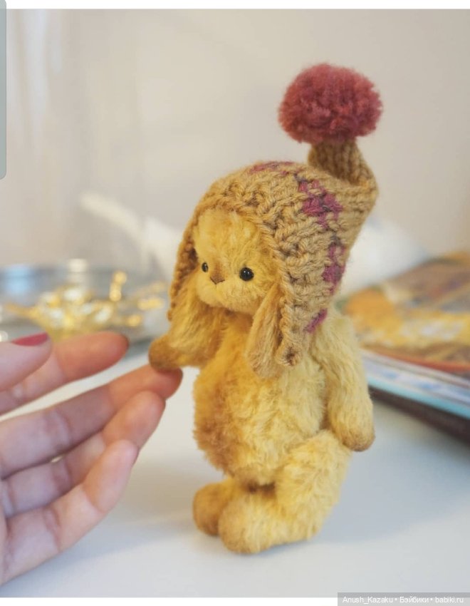 Солнечный зайка — Авторские мишки Тедди и друзья: фото (фото 7)