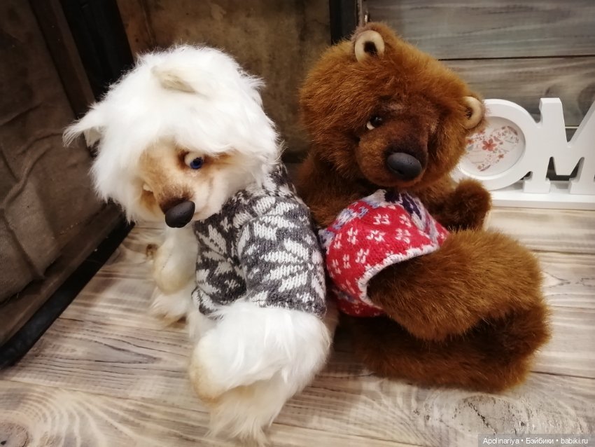 Друзья мишки-тедди Snowy & Bryan