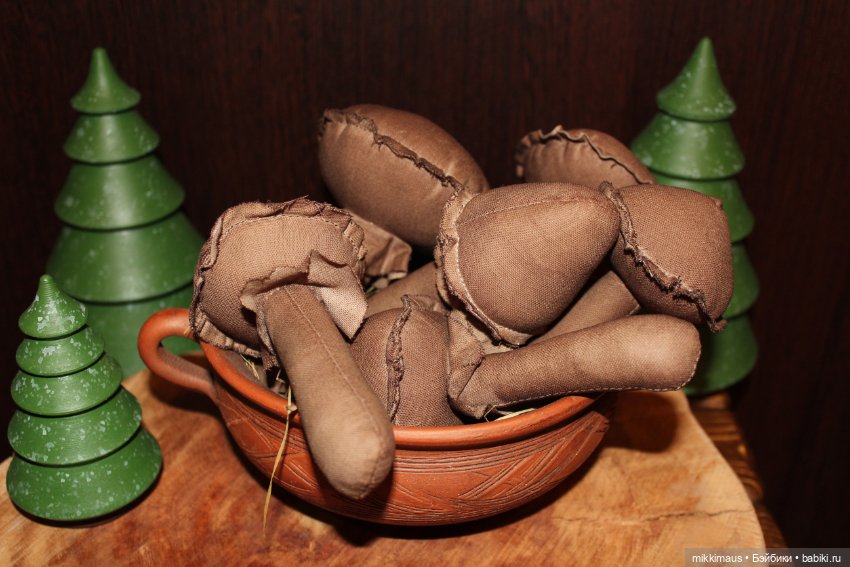 Мухоморчики мои. Игрушки Анны Глазуновой (фото 10)