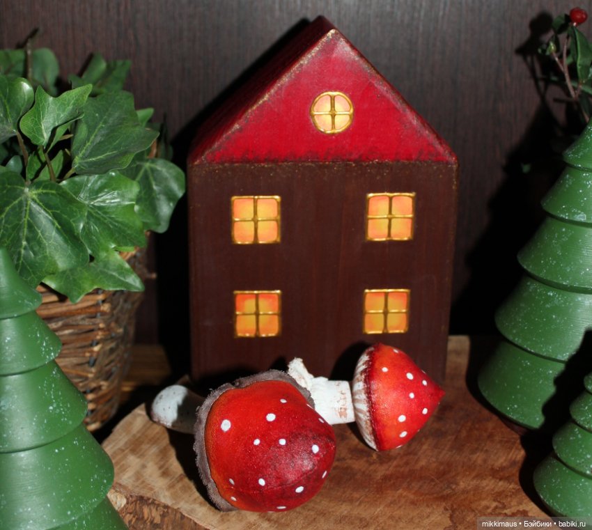 Мухоморчики мои. Игрушки Анны Глазуновой (фото 8)