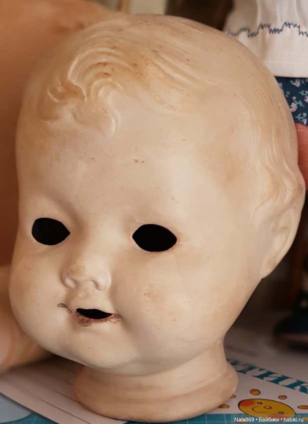 Чем красить композитную голову