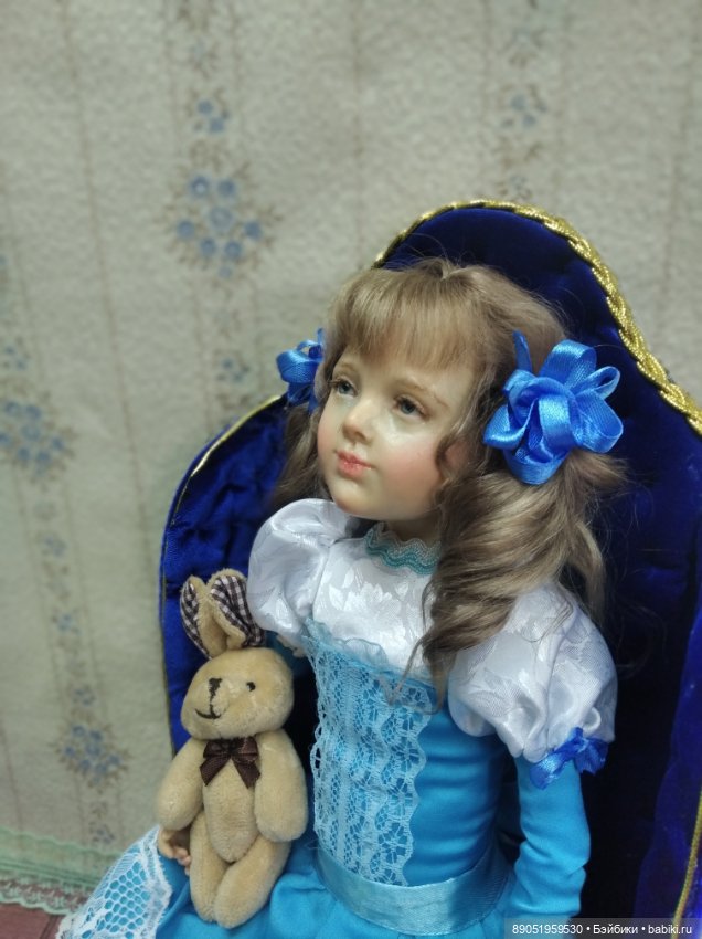 Авторская кукла Надежды Ключко из полимерной глины