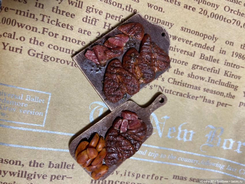 Миниатюра из полимерной глины