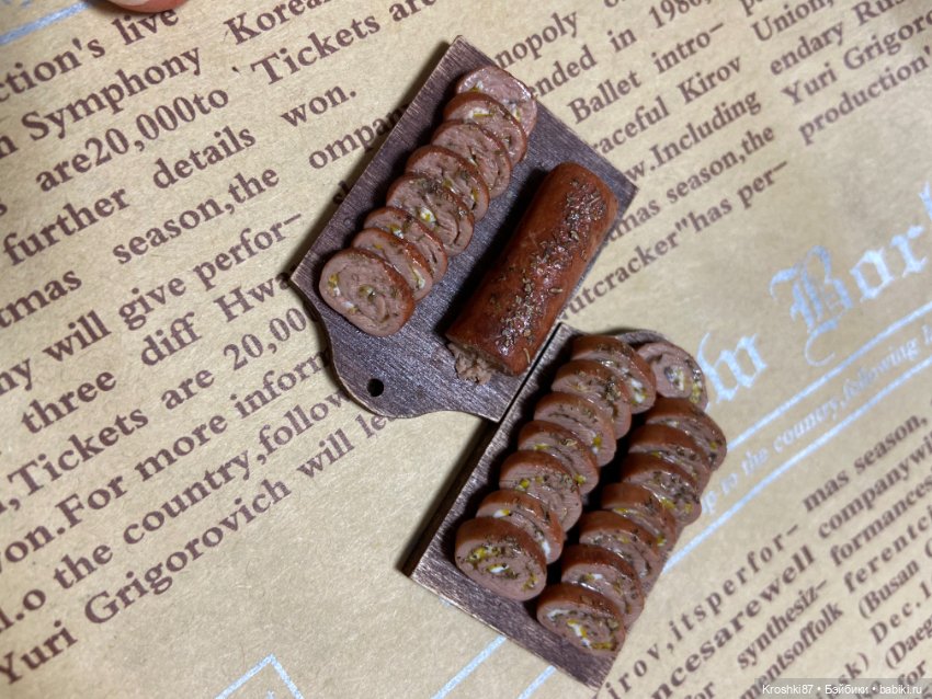 Миниатюра из полимерной глины