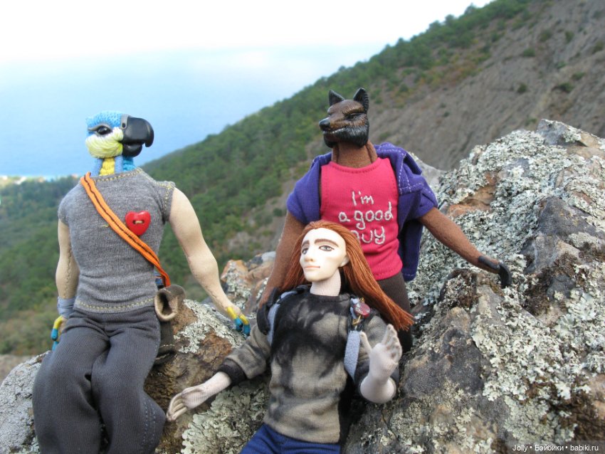 Лори, Рокс и... Руан — Авторские куклы ручной работы: текстильные (фото 4)