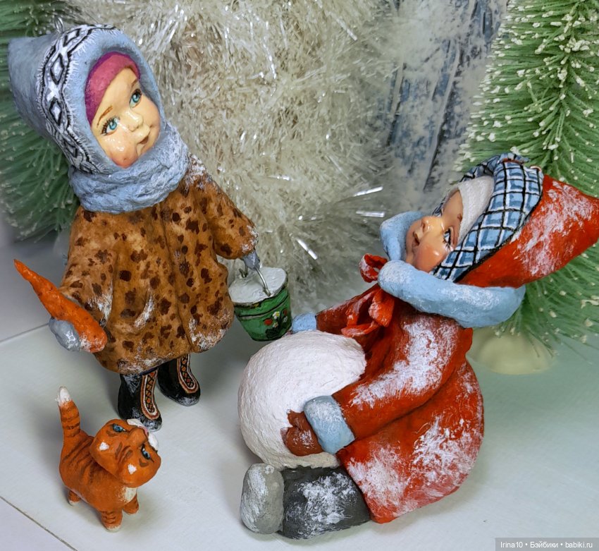 Ватные игрушки "Лепим Снеговика" (фото 9)