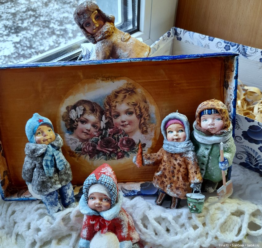 Ватные игрушки "Лепим Снеговика" (фото 2)