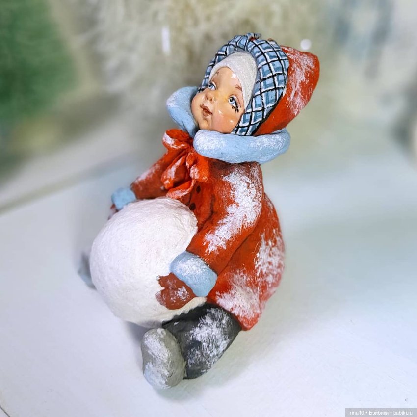 Ватные игрушки "Лепим Снеговика" (фото 3)