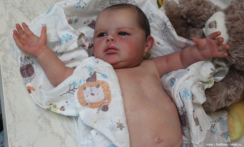 Ella скульптора Bonnie Sieben, автор прототипа Sam's Reborn Nursery