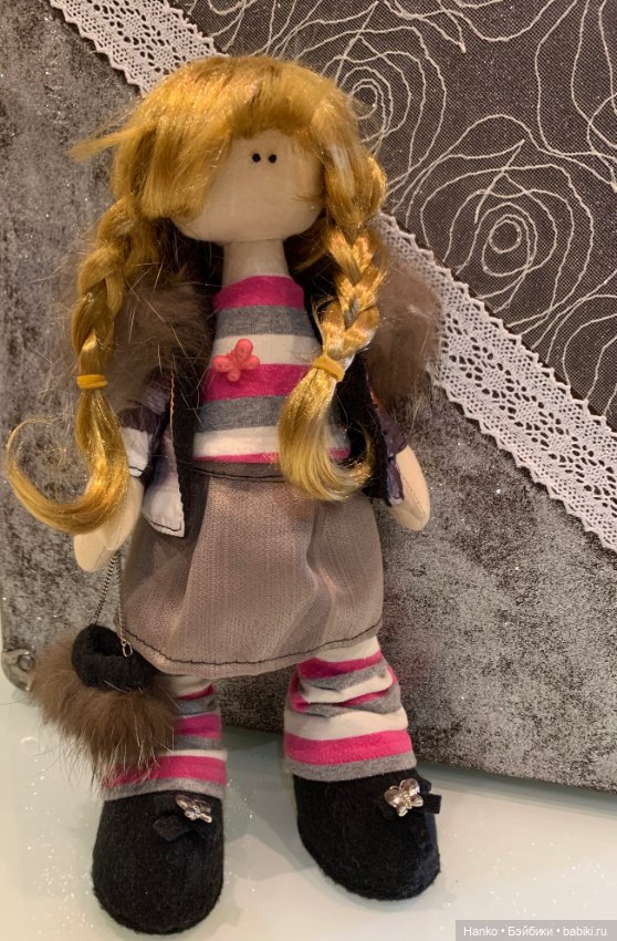 Подарочки — Текстильные игрушки и примитивы: кофейные (фото 3)