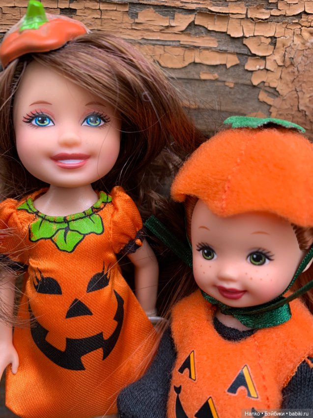 Куколки Челси и Келли. Mattel. Тыковки (фото 9)