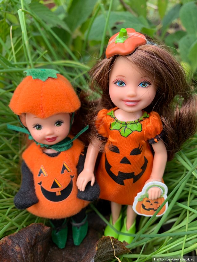 Куколки Челси и Келли. Mattel. Тыковки (фото 5)